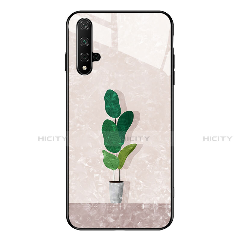 Funda Bumper Silicona Gel Espejo Patron de Moda Carcasa M01 para Huawei Honor 20