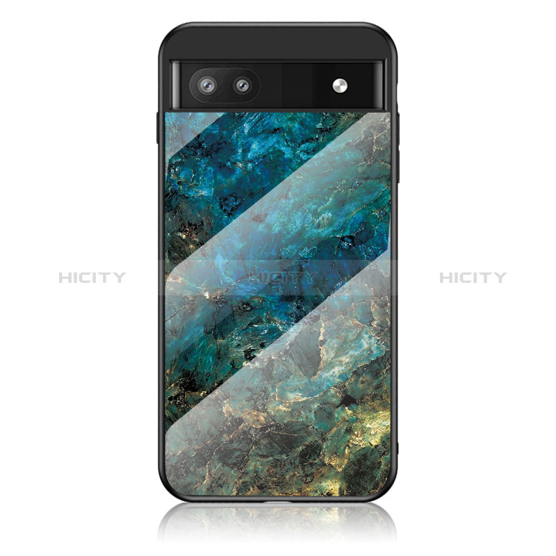 Funda Bumper Silicona Gel Espejo Patron de Moda Carcasa para Google Pixel 6a 5G