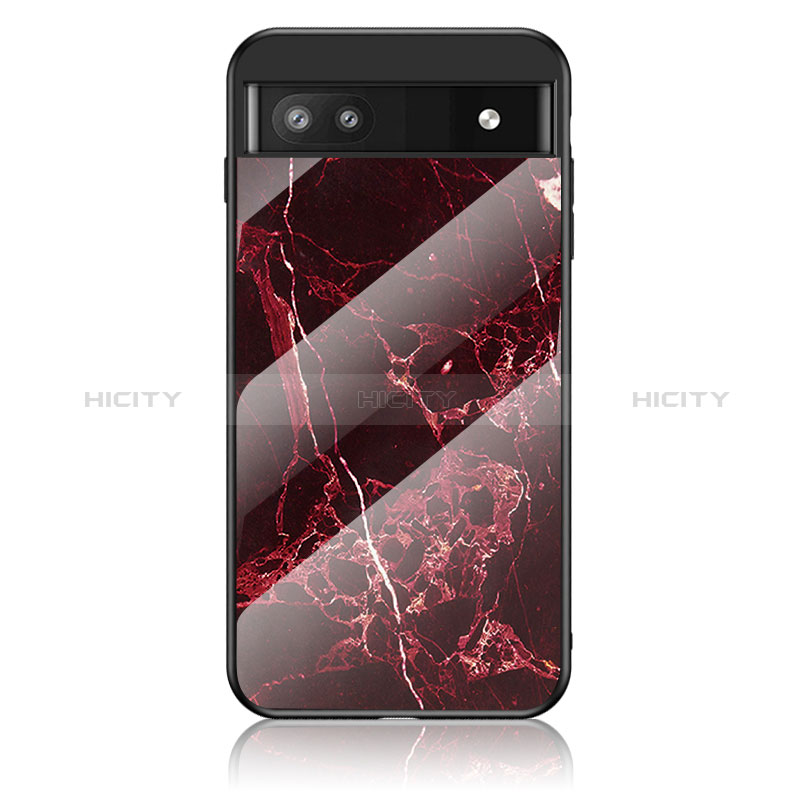 Funda Bumper Silicona Gel Espejo Patron de Moda Carcasa para Google Pixel 6a 5G