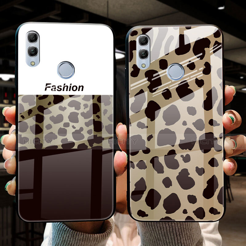 Funda Bumper Silicona Gel Espejo Patron de Moda Carcasa para Huawei Honor 10 Lite