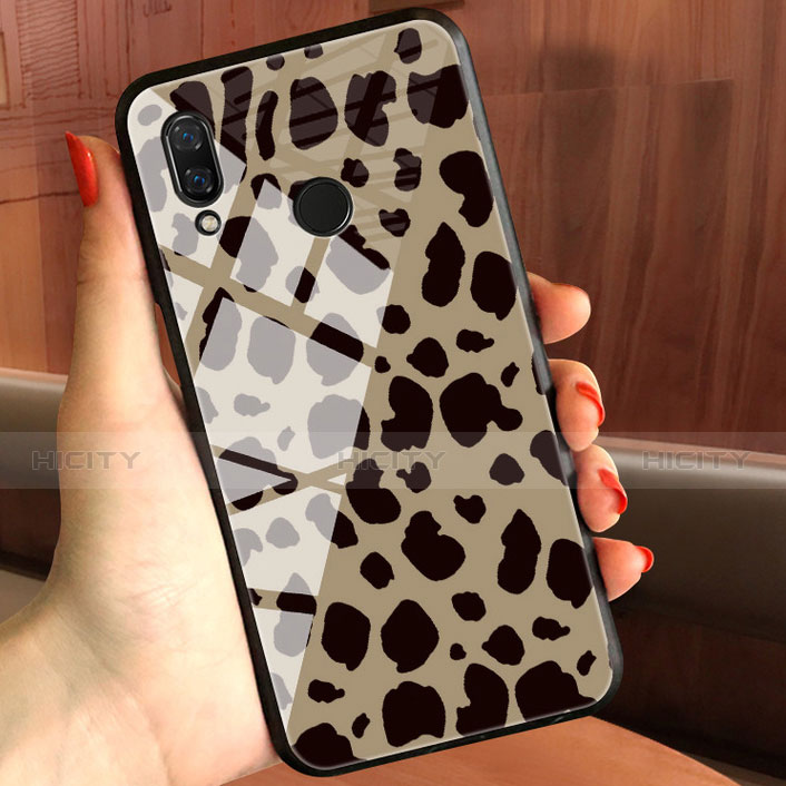 Funda Bumper Silicona Gel Espejo Patron de Moda Carcasa para Huawei Honor 10 Lite