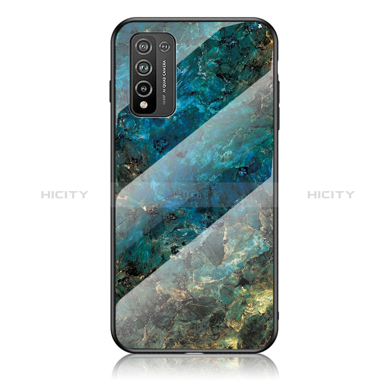 Funda Bumper Silicona Gel Espejo Patron de Moda Carcasa para Huawei Honor 10X Lite