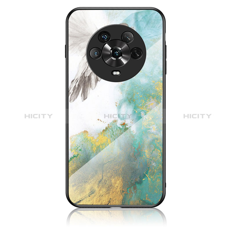 Funda Bumper Silicona Gel Espejo Patron de Moda Carcasa para Huawei Honor Magic4 5G