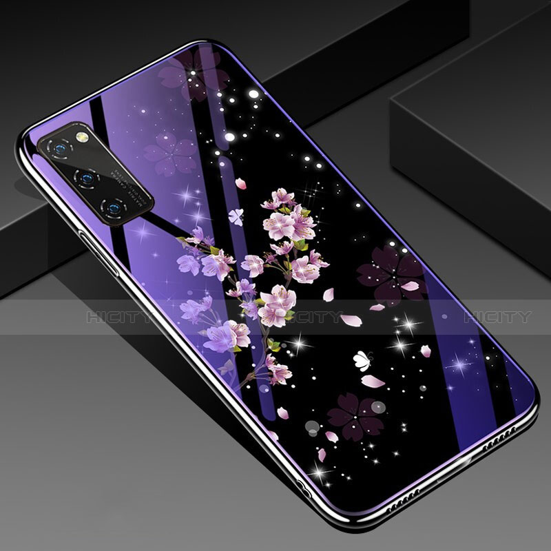 Funda Bumper Silicona Gel Espejo Patron de Moda Carcasa para Huawei Honor View 30 5G Vistoso