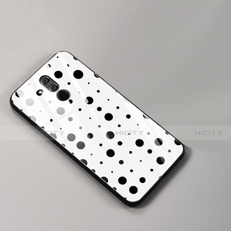 Funda Bumper Silicona Gel Espejo Patron de Moda Carcasa para Huawei Mate 20 Lite