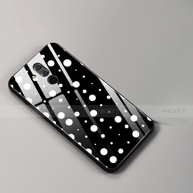 Funda Bumper Silicona Gel Espejo Patron de Moda Carcasa para Huawei Mate 20 Lite