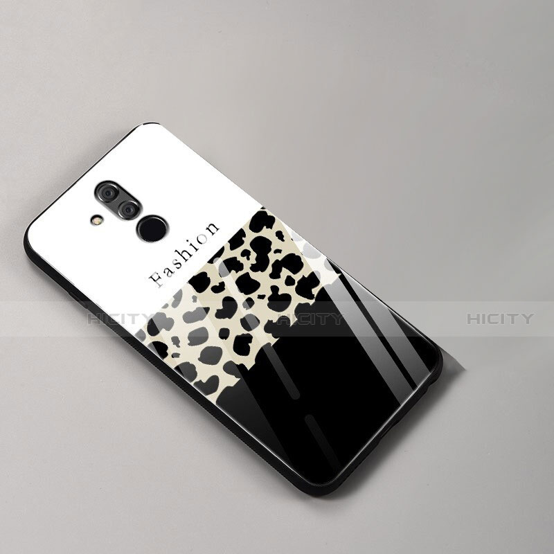 Funda Bumper Silicona Gel Espejo Patron de Moda Carcasa para Huawei Mate 20 Lite