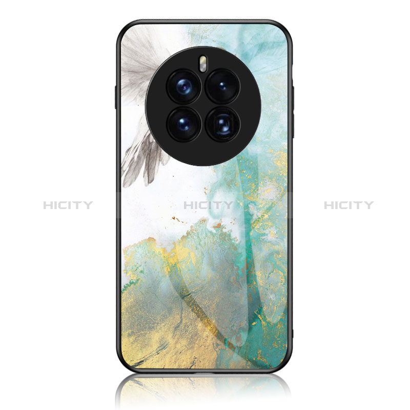 Funda Bumper Silicona Gel Espejo Patron de Moda Carcasa para Huawei Mate 50 Pro