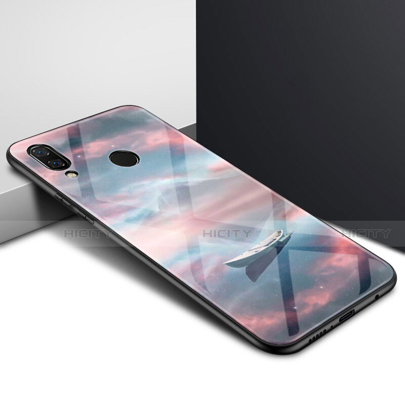 Funda Bumper Silicona Gel Espejo Patron de Moda Carcasa para Huawei Nova 3i