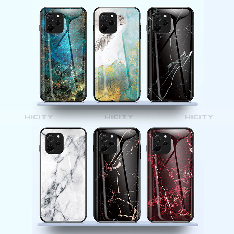 Funda Bumper Silicona Gel Espejo Patron de Moda Carcasa para Huawei Nova Y61