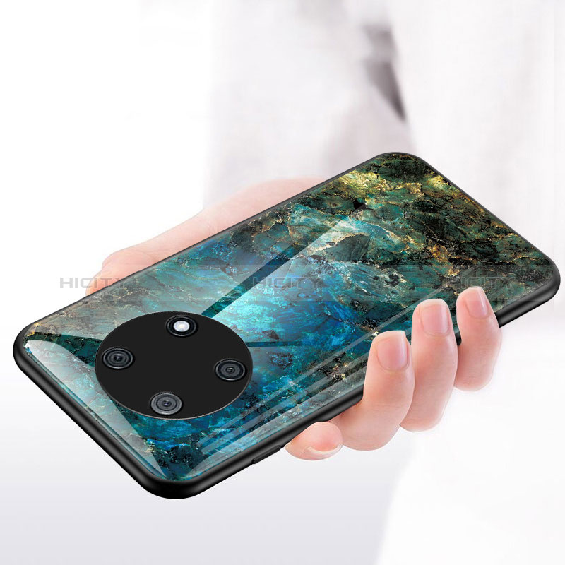 Funda Bumper Silicona Gel Espejo Patron de Moda Carcasa para Huawei Nova Y90