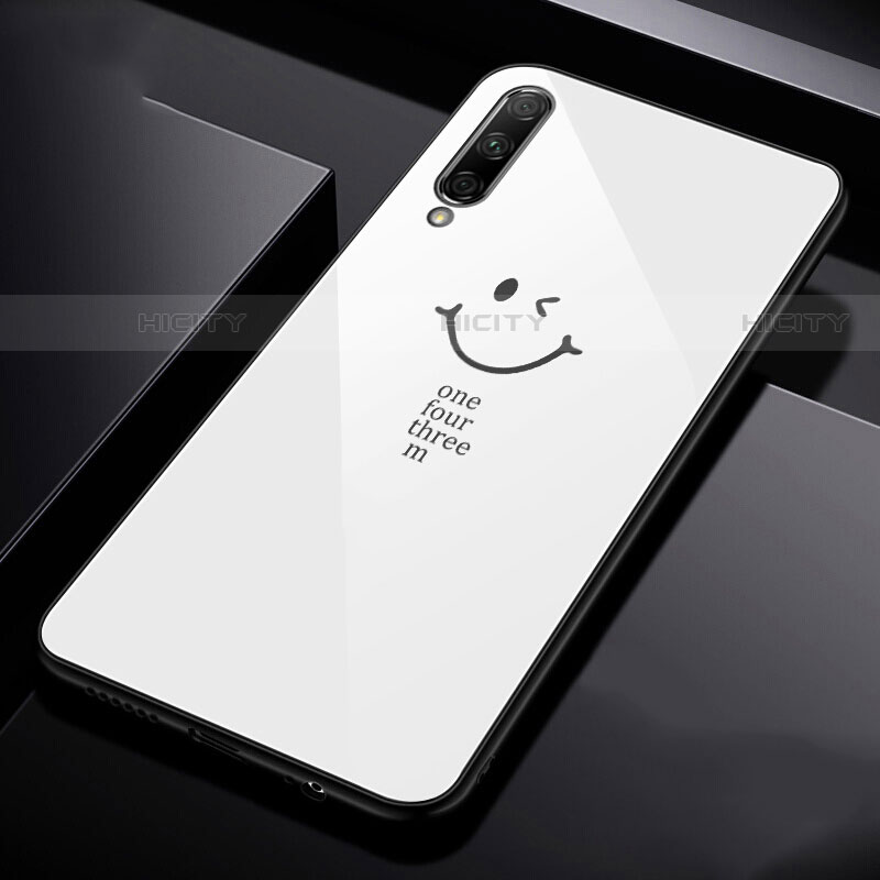 Funda Bumper Silicona Gel Espejo Patron de Moda Carcasa para Huawei P Smart Pro (2019)