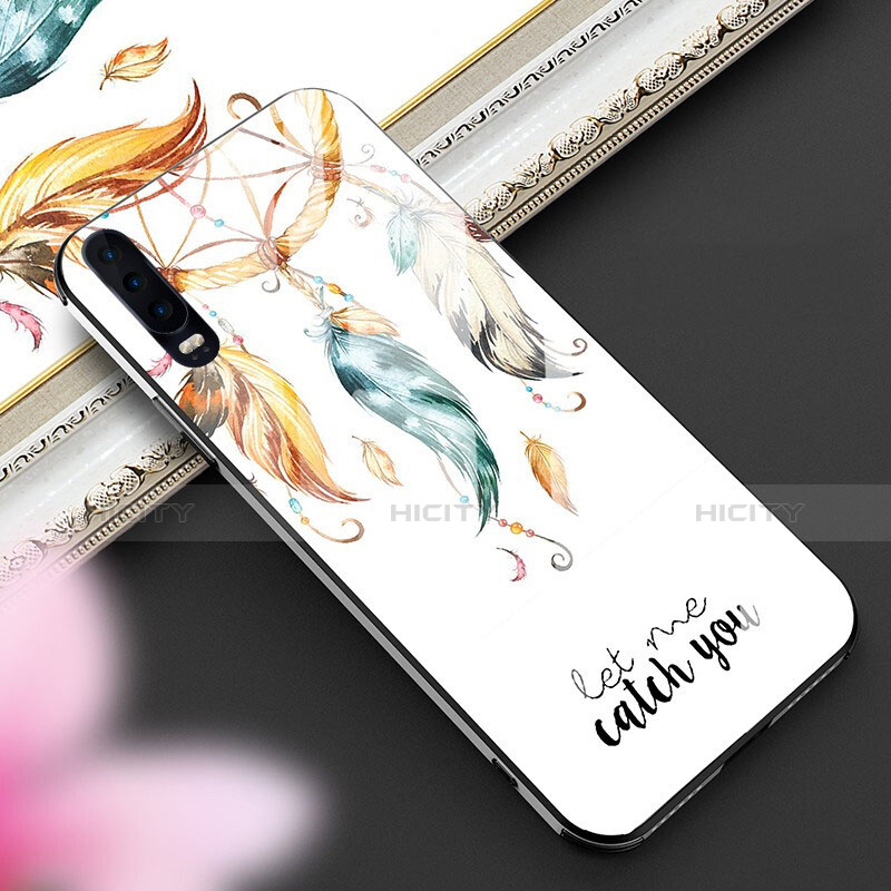 Funda Bumper Silicona Gel Espejo Patron de Moda Carcasa para Huawei P30