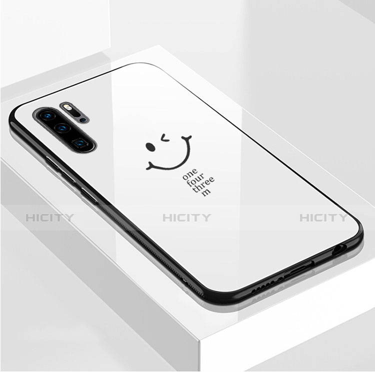 Funda Bumper Silicona Gel Espejo Patron de Moda Carcasa para Huawei P30 Pro