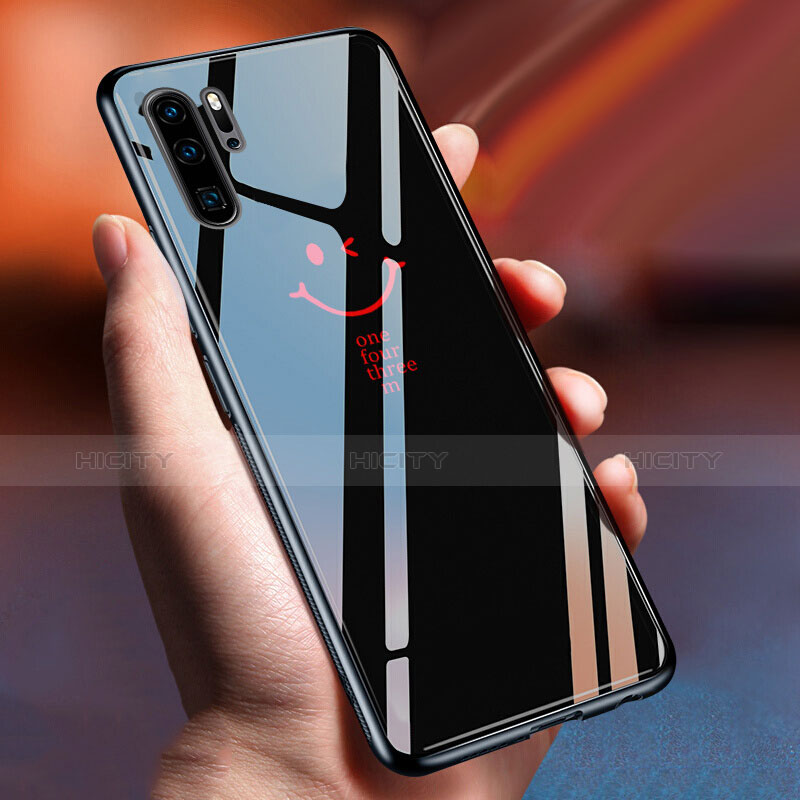 Funda Bumper Silicona Gel Espejo Patron de Moda Carcasa para Huawei P30 Pro