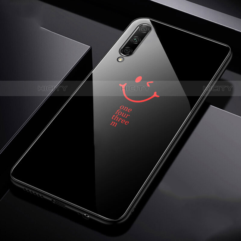 Funda Bumper Silicona Gel Espejo Patron de Moda Carcasa para Huawei Y9s