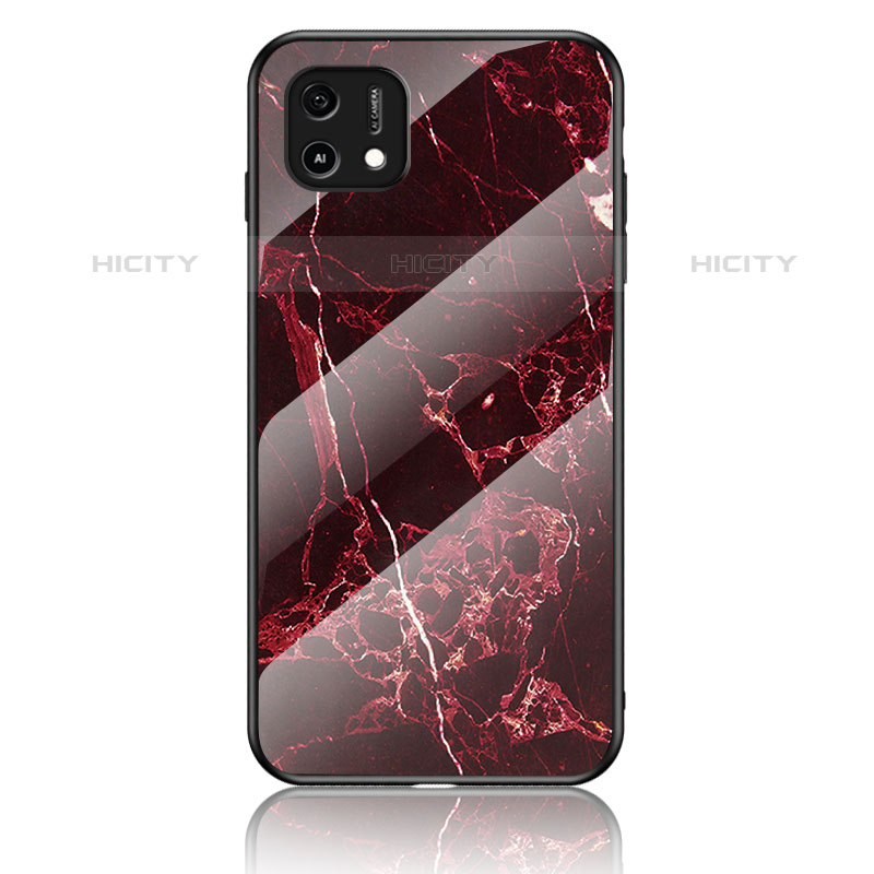 Funda Bumper Silicona Gel Espejo Patron de Moda Carcasa para Oppo A16K