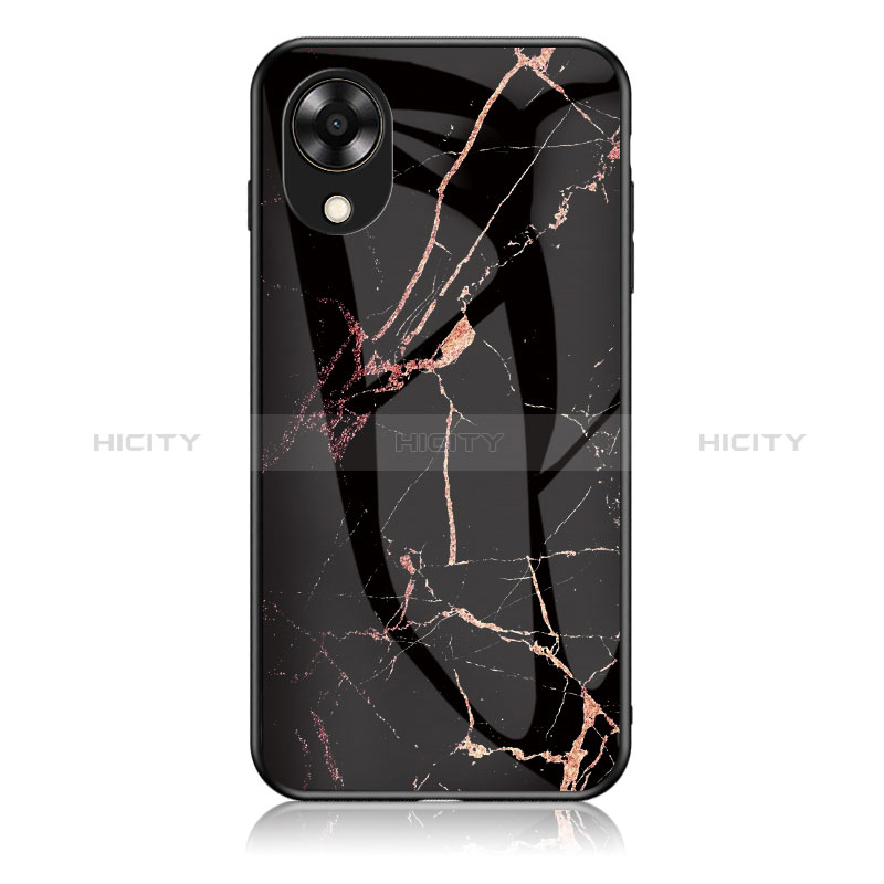 Funda Bumper Silicona Gel Espejo Patron de Moda Carcasa para Oppo A17K