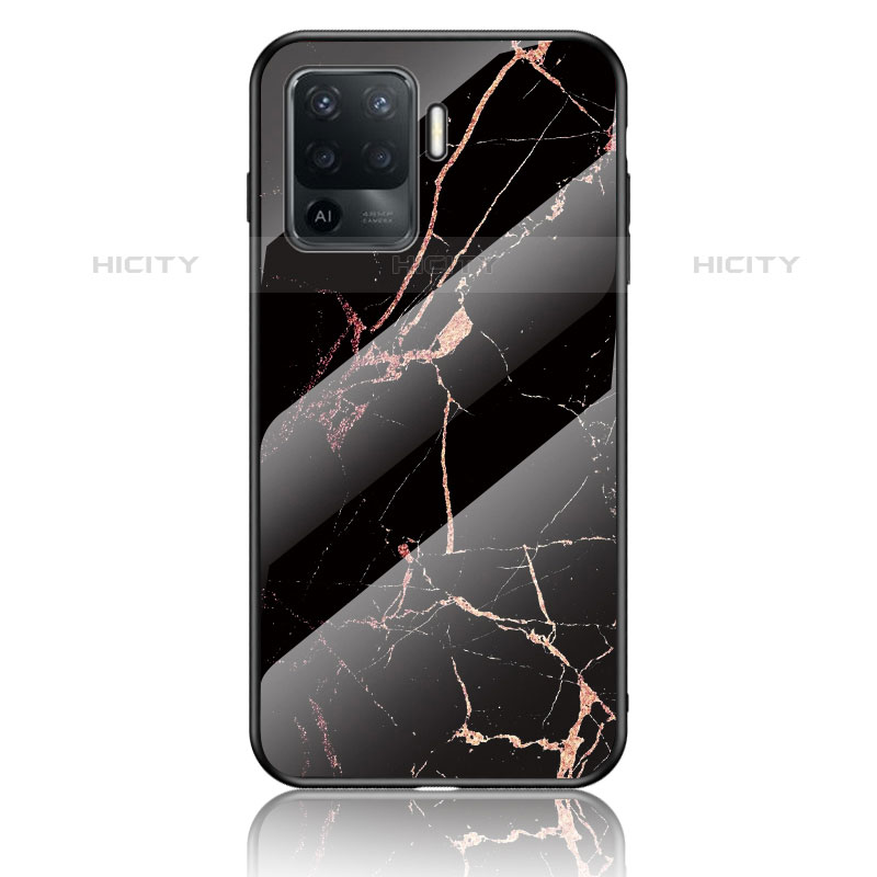 Funda Bumper Silicona Gel Espejo Patron de Moda Carcasa para Oppo A94 4G