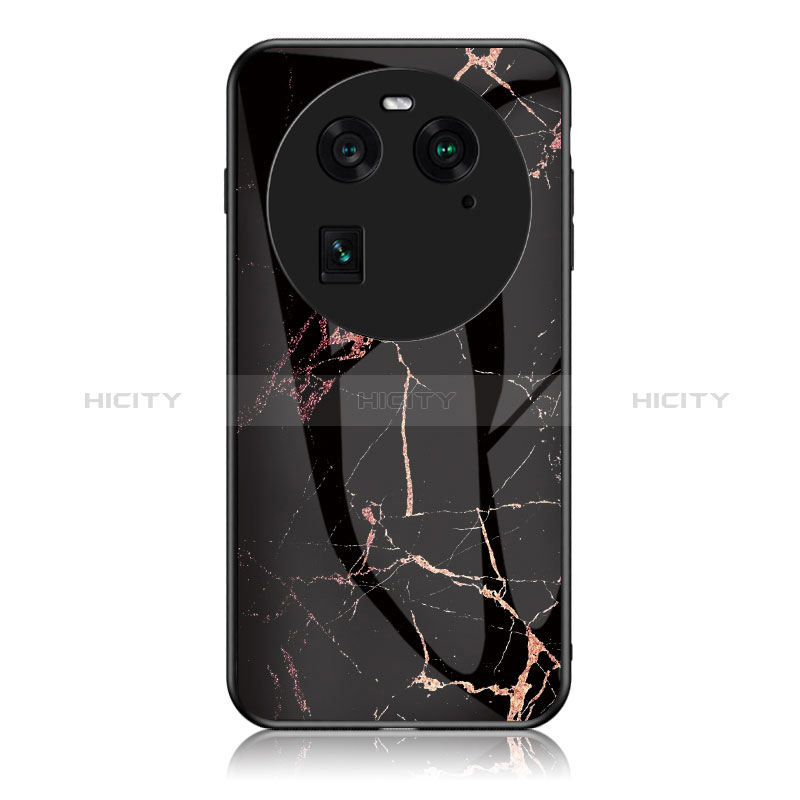 Funda Bumper Silicona Gel Espejo Patron de Moda Carcasa para Oppo Find X6 Pro 5G