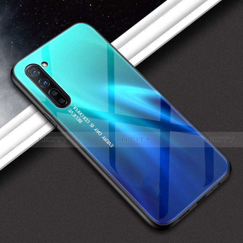 Funda Bumper Silicona Gel Espejo Patron de Moda Carcasa para Oppo K7 5G