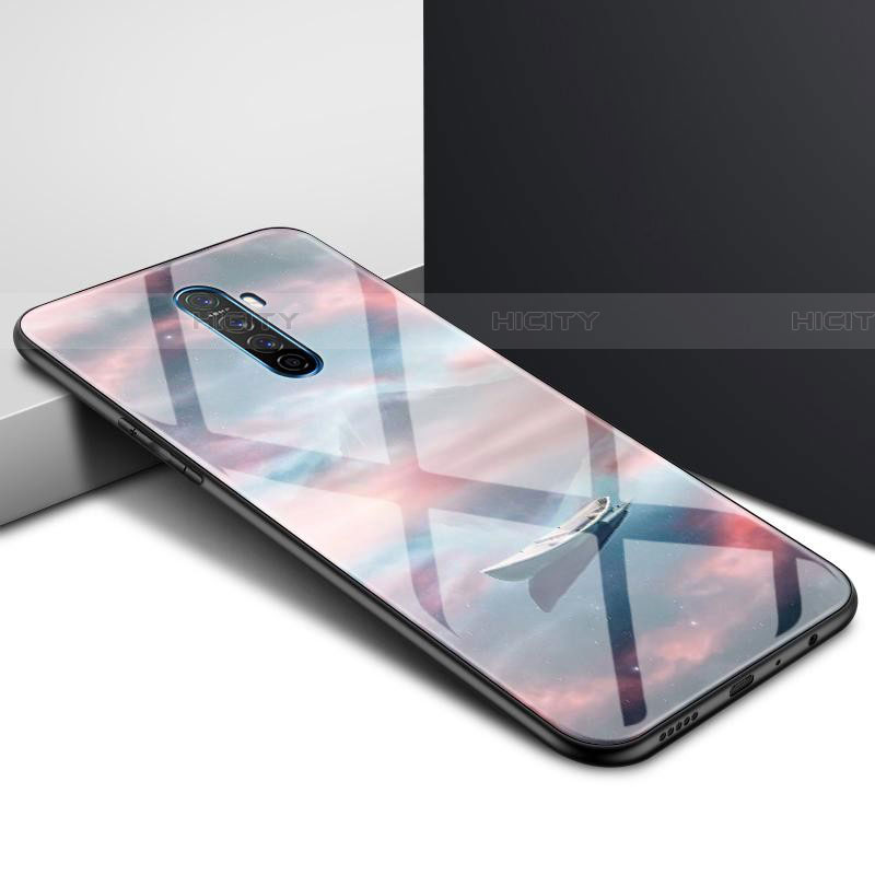 Funda Bumper Silicona Gel Espejo Patron de Moda Carcasa para Oppo Reno Ace