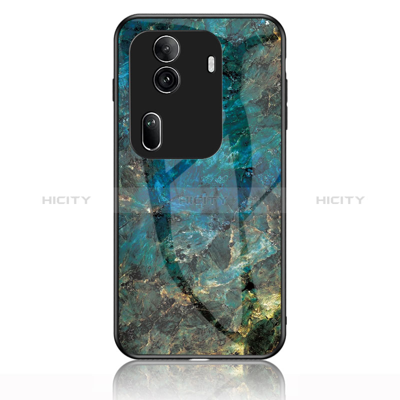 Funda Bumper Silicona Gel Espejo Patron de Moda Carcasa para Oppo Reno11 Pro 5G