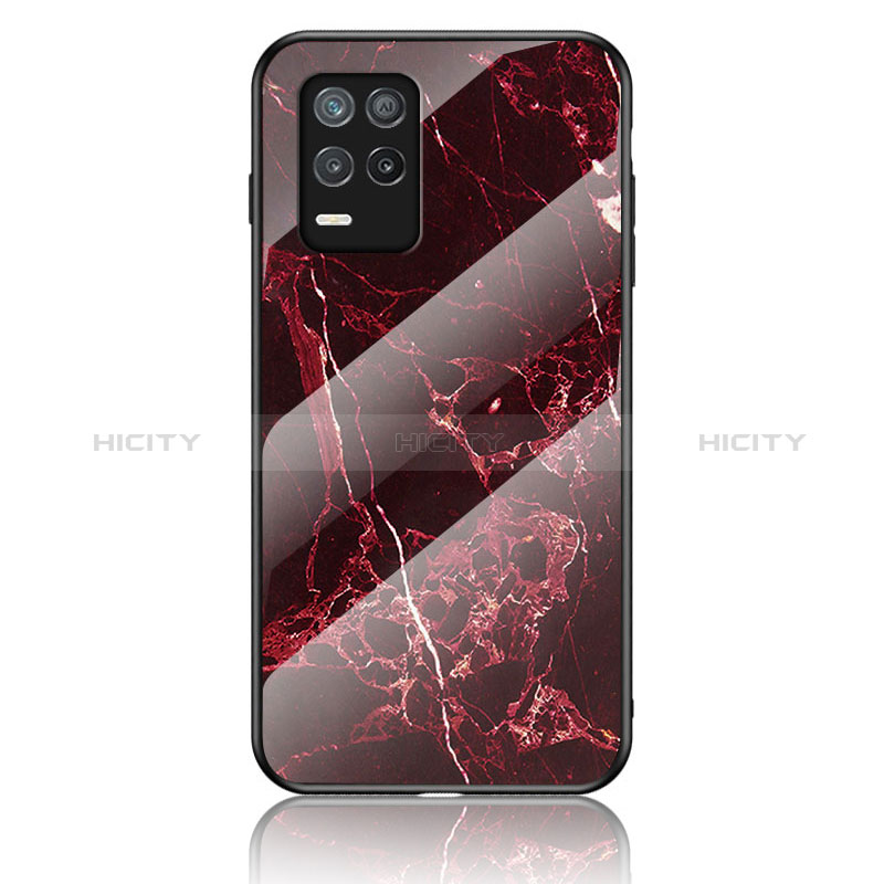 Funda Bumper Silicona Gel Espejo Patron de Moda Carcasa para Realme 8s 5G