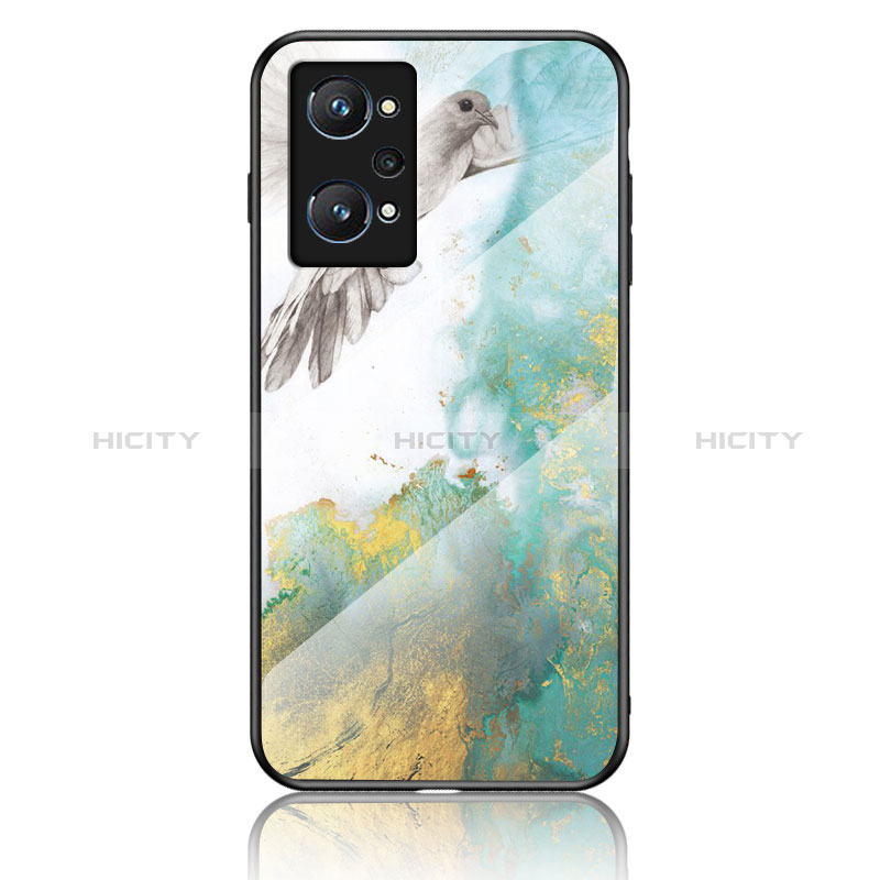 Funda Bumper Silicona Gel Espejo Patron de Moda Carcasa para Realme GT Neo 3T 5G