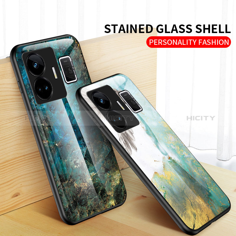 Funda Bumper Silicona Gel Espejo Patron de Moda Carcasa para Realme GT Neo5 5G