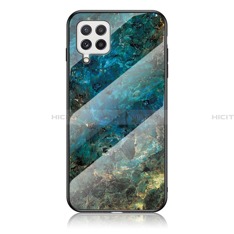 Funda Bumper Silicona Gel Espejo Patron de Moda Carcasa para Samsung Galaxy A22 4G