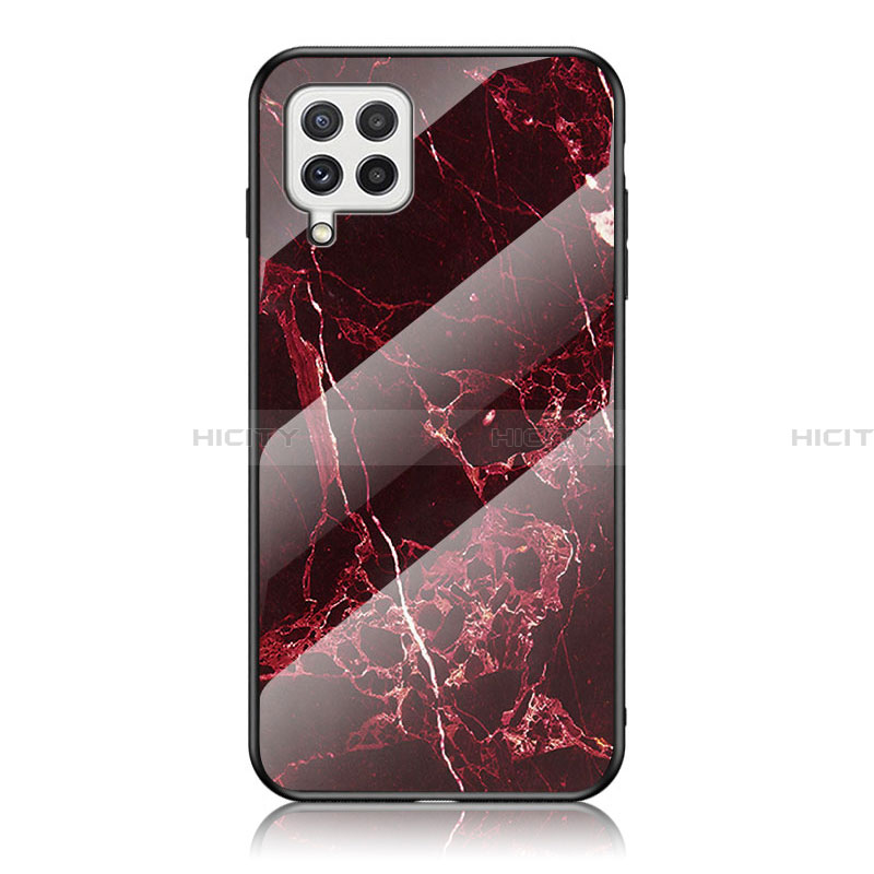 Funda Bumper Silicona Gel Espejo Patron de Moda Carcasa para Samsung Galaxy A22 4G