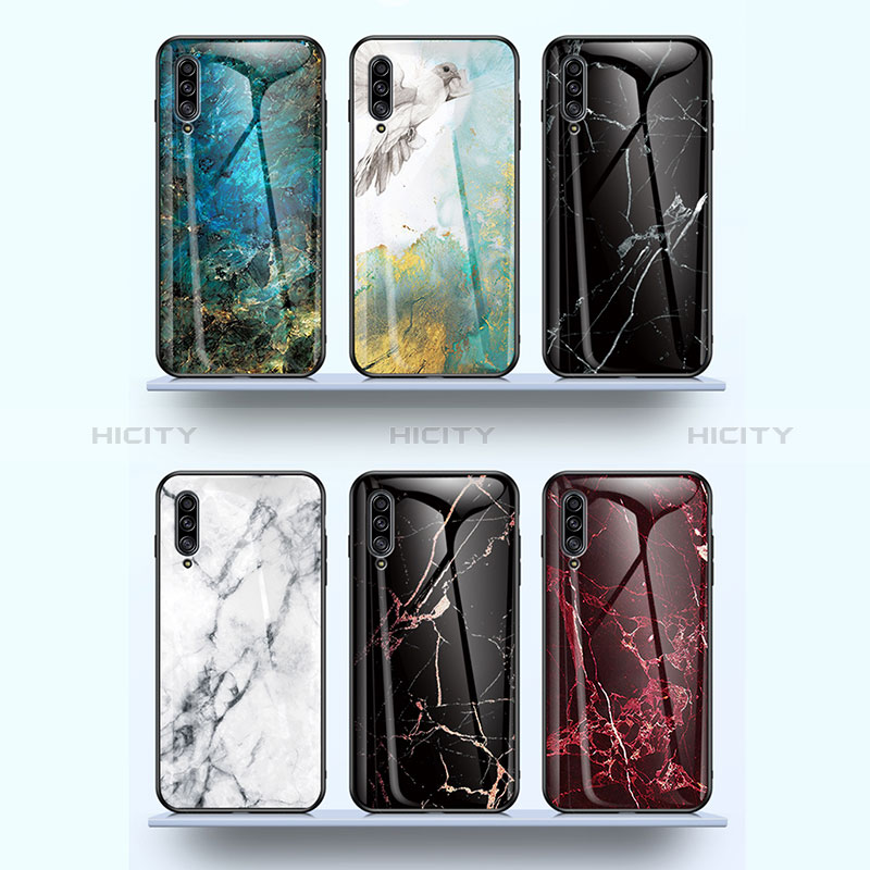 Funda Bumper Silicona Gel Espejo Patron de Moda Carcasa para Samsung Galaxy A30S