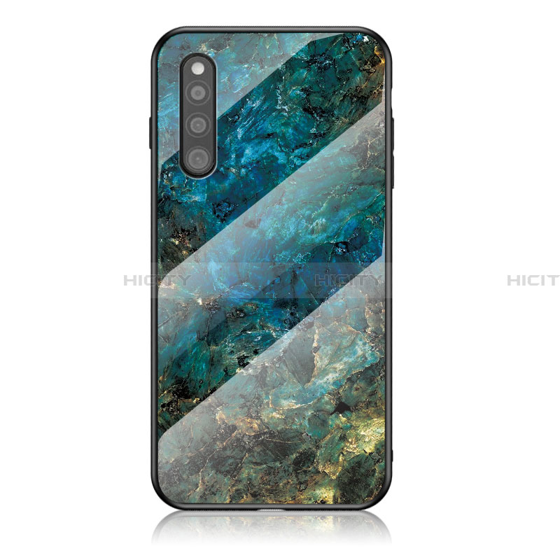 Funda Bumper Silicona Gel Espejo Patron de Moda Carcasa para Samsung Galaxy A41 SC-41A