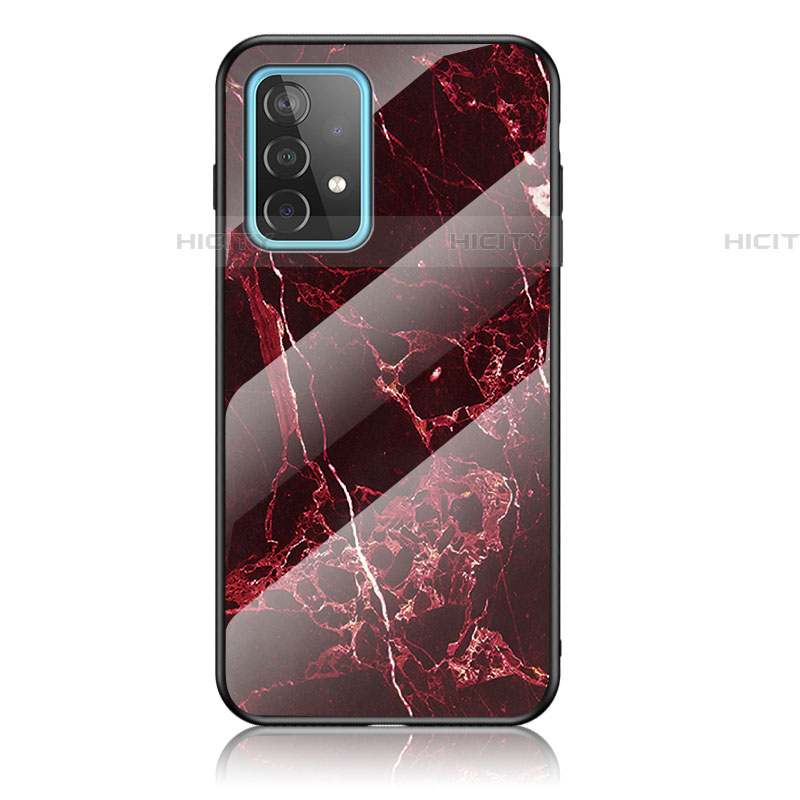 Funda Bumper Silicona Gel Espejo Patron de Moda Carcasa para Samsung Galaxy A52 4G