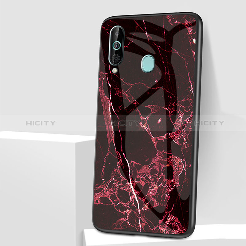 Funda Bumper Silicona Gel Espejo Patron de Moda Carcasa para Samsung Galaxy A60