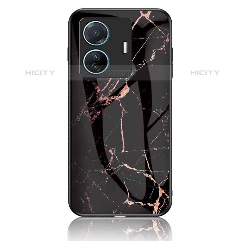 Funda Bumper Silicona Gel Espejo Patron de Moda Carcasa para Vivo iQOO Z6 Pro 5G