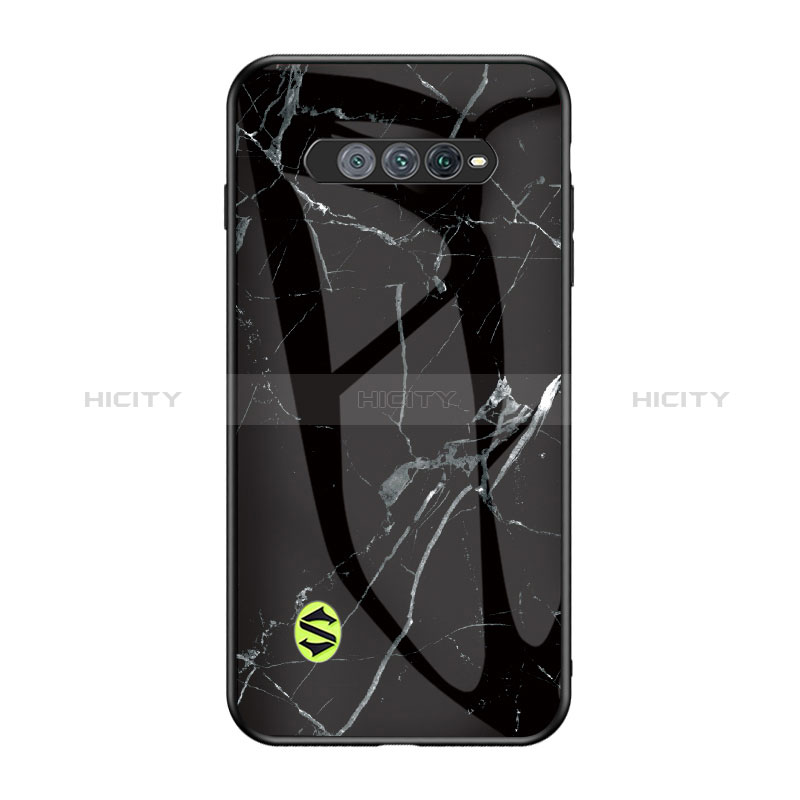 Funda Bumper Silicona Gel Espejo Patron de Moda Carcasa para Xiaomi Black Shark 4S 5G