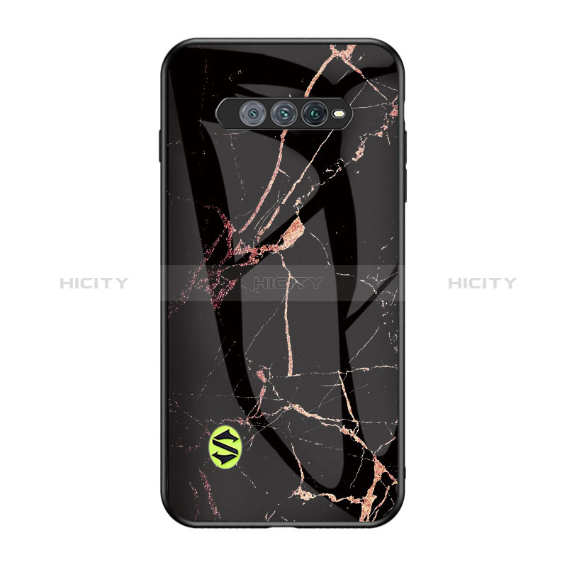 Funda Bumper Silicona Gel Espejo Patron de Moda Carcasa para Xiaomi Black Shark 4S 5G