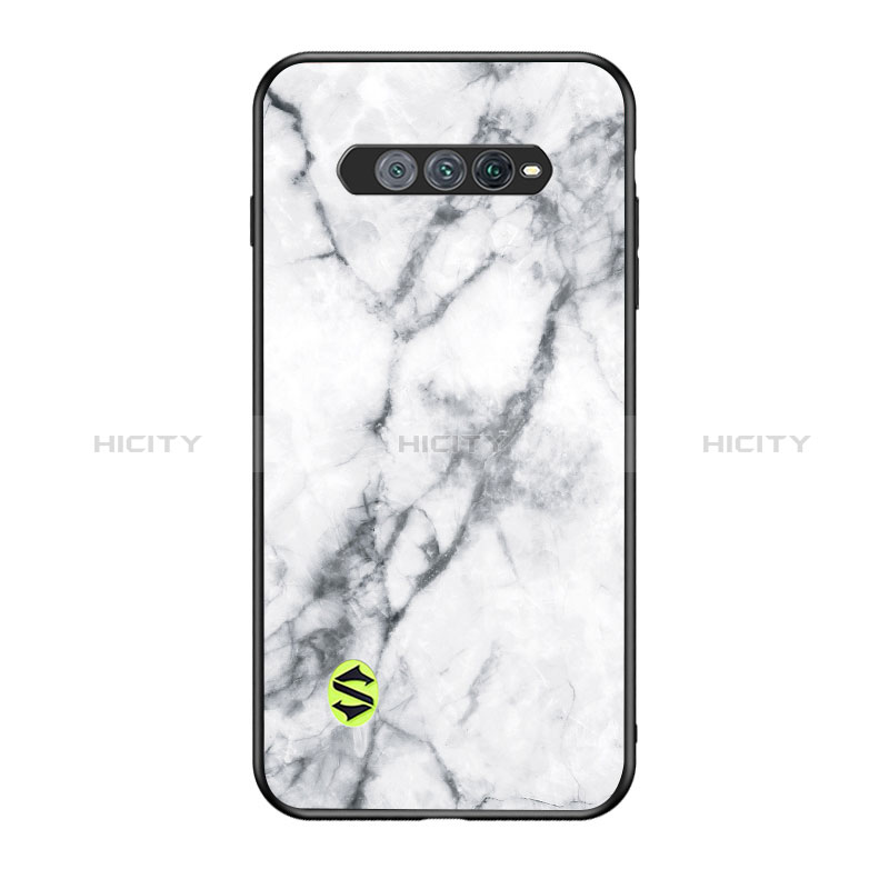 Funda Bumper Silicona Gel Espejo Patron de Moda Carcasa para Xiaomi Black Shark 4S Pro 5G