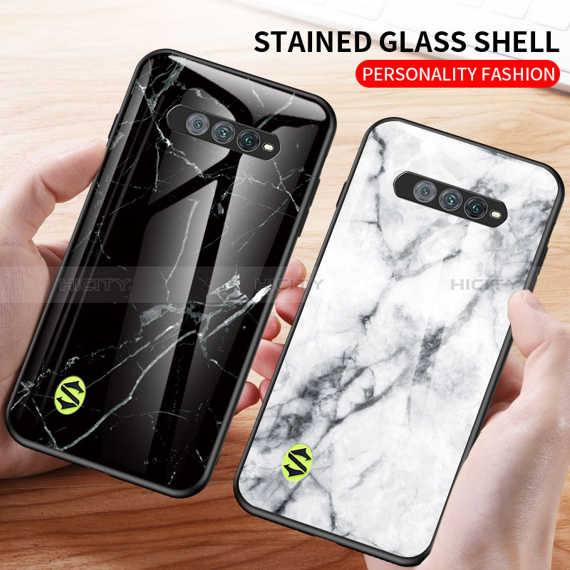 Funda Bumper Silicona Gel Espejo Patron de Moda Carcasa para Xiaomi Black Shark 5 RS 5G