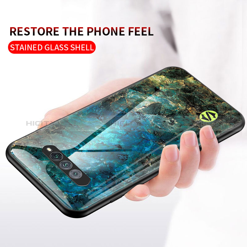 Funda Bumper Silicona Gel Espejo Patron de Moda Carcasa para Xiaomi Black Shark 5 RS 5G