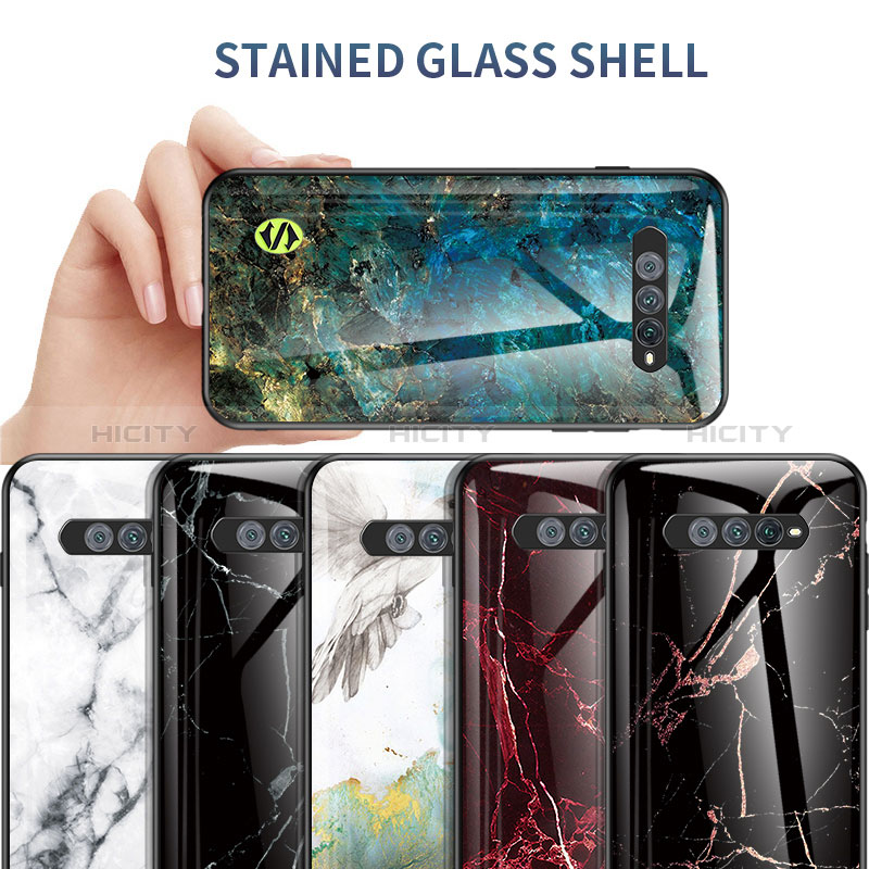 Funda Bumper Silicona Gel Espejo Patron de Moda Carcasa para Xiaomi Black Shark 5 RS 5G