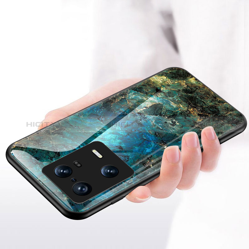 Funda Bumper Silicona Gel Espejo Patron de Moda Carcasa para Xiaomi Mi 13 Pro 5G