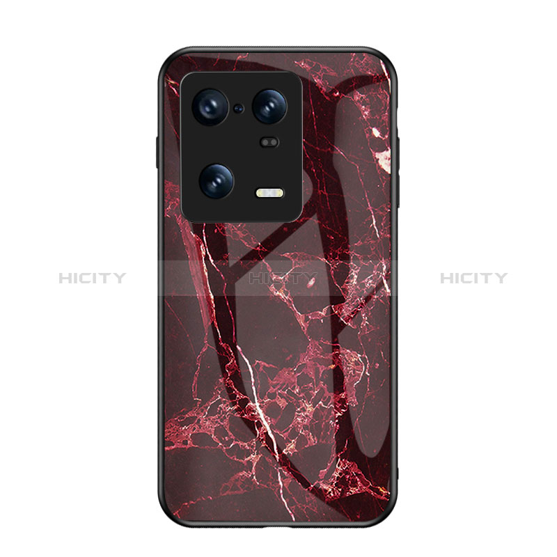 Funda Bumper Silicona Gel Espejo Patron de Moda Carcasa para Xiaomi Mi 13 Pro 5G