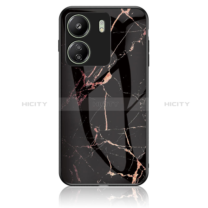 Funda Bumper Silicona Gel Espejo Patron de Moda Carcasa para Xiaomi Poco C65