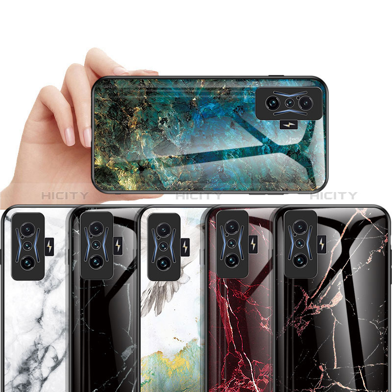 Funda Bumper Silicona Gel Espejo Patron de Moda Carcasa para Xiaomi Poco F4 GT 5G