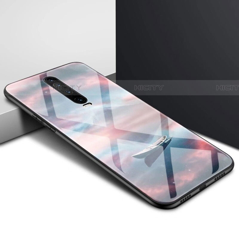 Funda Bumper Silicona Gel Espejo Patron de Moda Carcasa para Xiaomi Poco X2