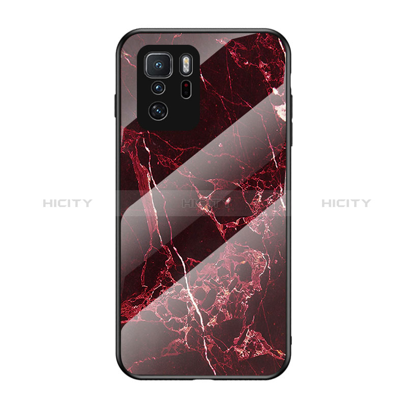 Funda Bumper Silicona Gel Espejo Patron de Moda Carcasa para Xiaomi Poco X3 GT 5G