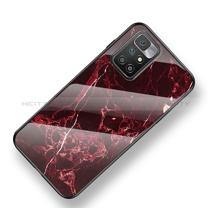 Funda Bumper Silicona Gel Espejo Patron de Moda Carcasa para Xiaomi Redmi 10 (2022)